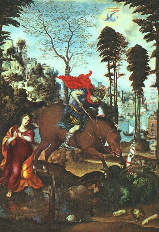 Il Sodoma St. George and the Dragon